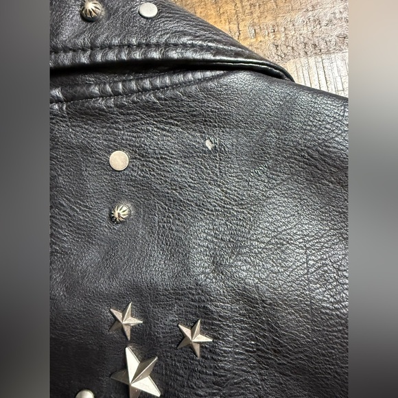 Blank NYC Westside Moto Jacket with Star Embellishments - Picture 12 of 12